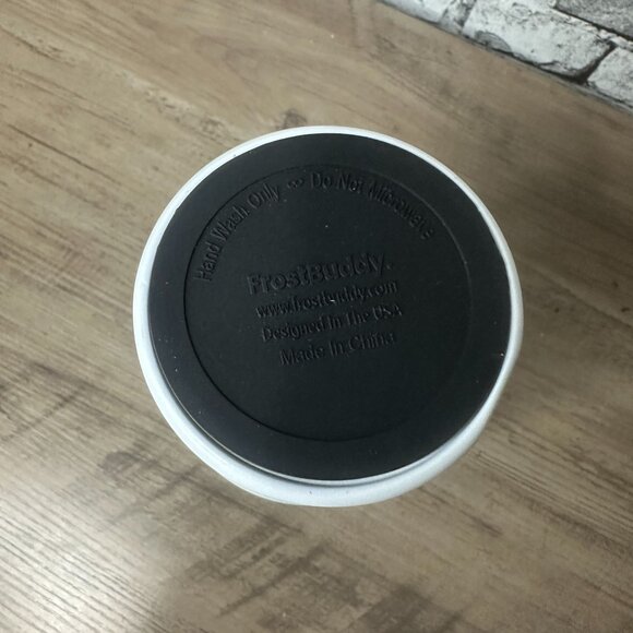 NWOT FrostBuddy Universal Cup Insulator To Go Buddy ONE SIZE (White) 12-32oz - Picture 9 of 10